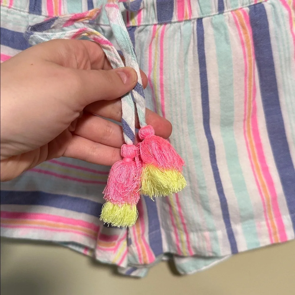 Vineyard Vines Womens Size XS Neon Striped Shorts - Picture 4 of 7